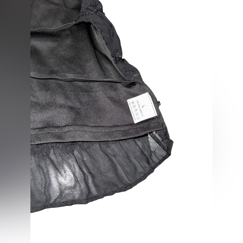 Black Sheer Halter Top - Picture 4 of 4